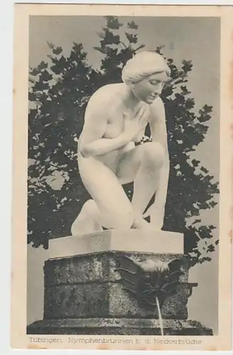 (24586) AK Tübingen, Nymphenbrunnen, vor 1945