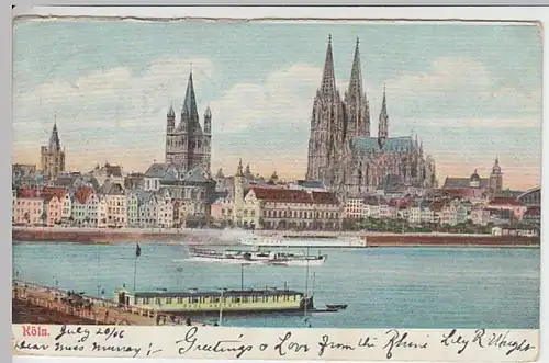 (24576) AK Köln, Groß St. Martin, Dom 1906