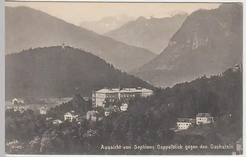 (24554) AK Bad Ischl, Blick von Sophiens Doppelblick, vor 1945