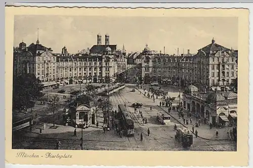 (24552) AK München, Karlsplatz 1939