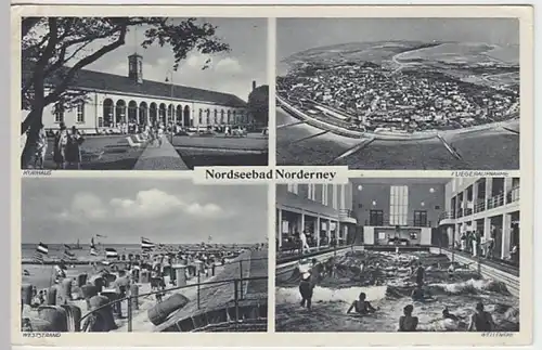 (24539) AK Norderney, Mehrbildkarte 1937