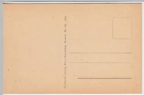 (24537) AK Bremen, Stadtansicht, vor 1945