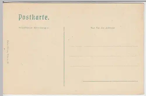 (24519) AK Ulm, Donau, Münster, Chorstühle, vor 1945