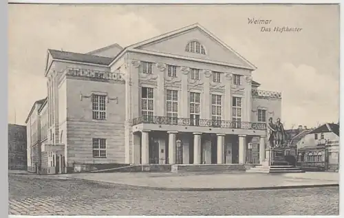 (24514) AK Weimar, Hoftheater, bis 1918
