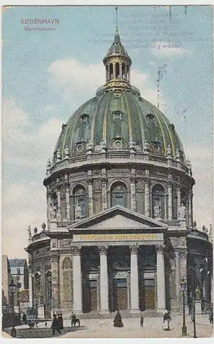 (24478) AK Kopenhagen, Kobenhavn, Marmorkirche 1914