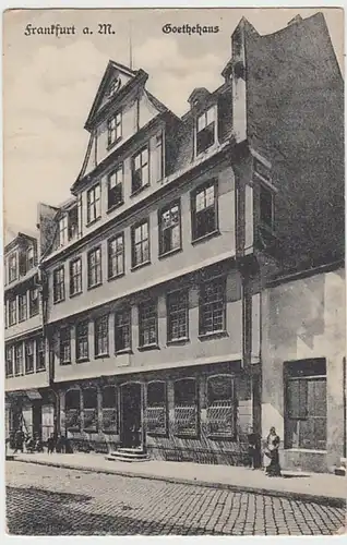 (24457) AK Frankfurt am Main, Goethehaus, vor 1945