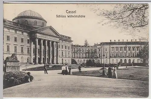 (24453) AK Kassel, Schloss Wilhelmshöhe, bis 1926