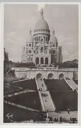 (24435) Foto AK Paris, Sacre Coeur