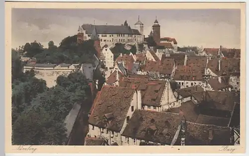 (24384) AK Nürnberg, Burg, vor 1945