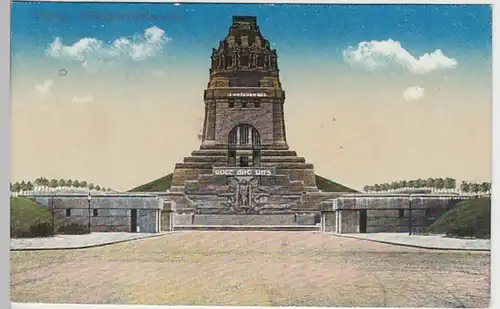 (24361) AK Leipzig, Völkerschlachtdenkmal 1917