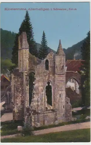 (24336) AK Oppenau, Kloster Allerheiligen 1914