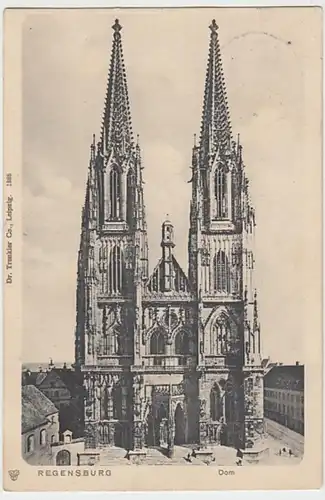 (24316) AK Regensburg, Dom 1907