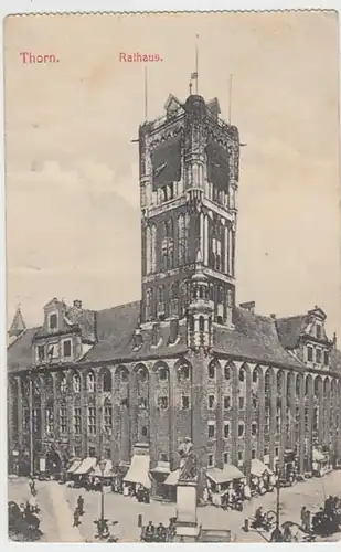 (24207) AK Thorn, Torun, Rathaus 1911