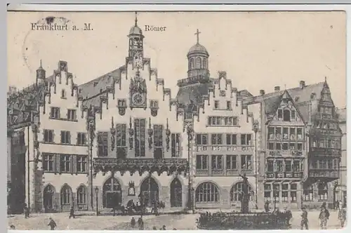 (24155) AK Frankfurt am Main, Römer 1906