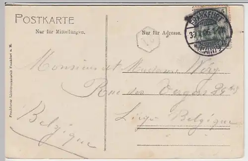 (24155) AK Frankfurt am Main, Römer 1906