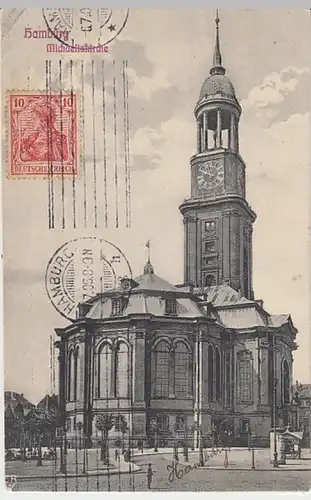 (24140) AK Hamburg, Michaeliskirche 1906