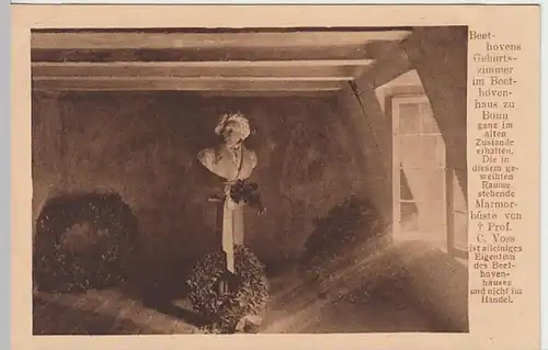 (24047) AK Bonn, Beethoven-Haus, Geburtszimmer 1927