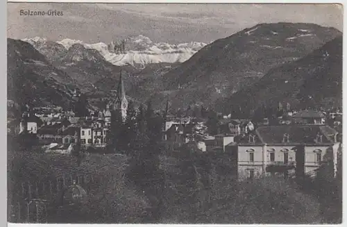 (24025) AK Bolzano, Bozen, Gries, Ortsansicht 1928