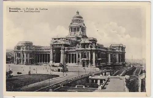 (24005) AK Bruxelles, Brüssel, Justizpalast 1940