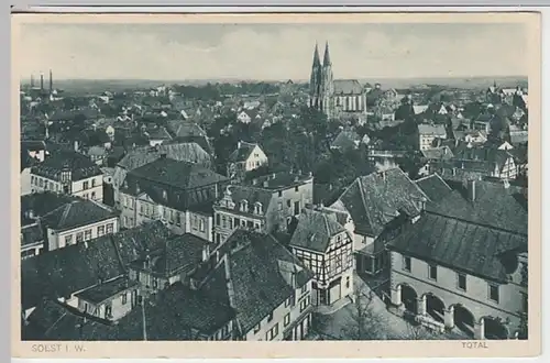 (24003) AK Soest, Westf., Stadtansicht 1929