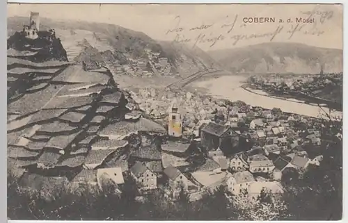 (23948) AK Kobern, Panorama, Feldpost 1915