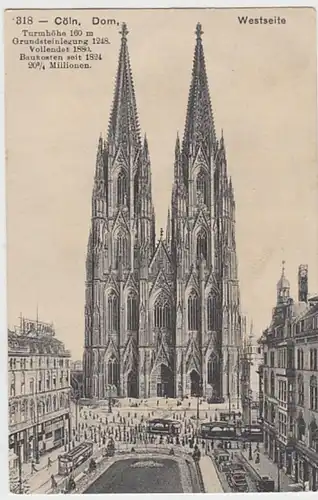 (23944) AK Köln, Dom, Feldpost 1916