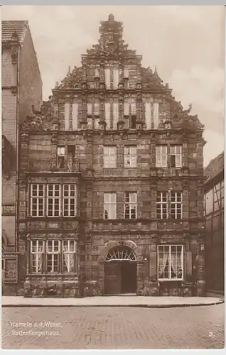 (23943) Foto AK Hameln, Rattenfängerhaus, vor 1945