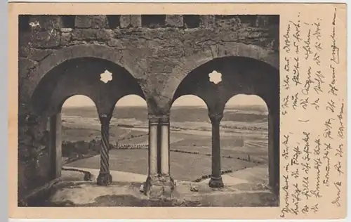 (23941) AK Lobeda, Durchblick von der Lobdeburg 1928