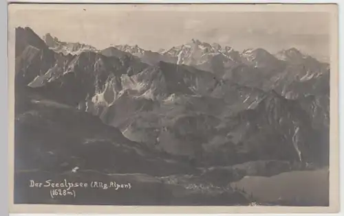 (23917) Foto AK Seealpsee, Allg. Alpen, vor 1945