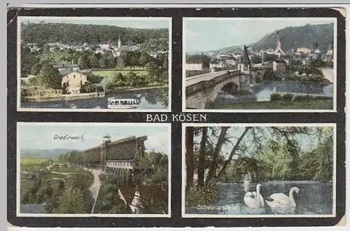 (23820) AK Bad Kösen, Mehrbildkarte, um 1907