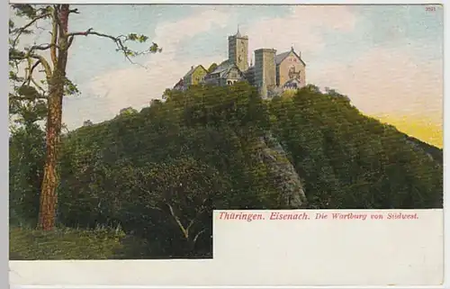 (23774) AK Eisenach, Wartburg 1913