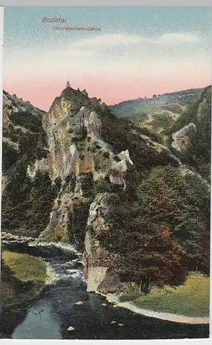 (23763) AK Harz, Bodetal, Heuscheunenrücken, vor 1945