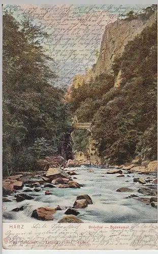 (23757) AK Harz, Bodetal, Bodekessel 1904