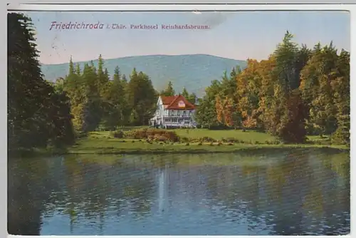 (23676) AK Friedrichroda, Parkhotel Reinhardsbrunn 1928