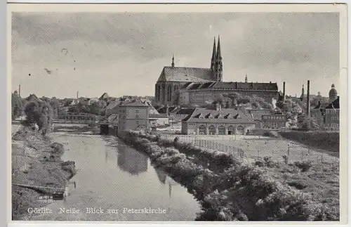 (23645) AK Görlitz, Peterskirche 1938