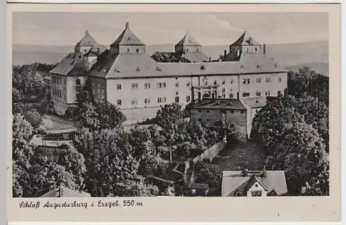 (23623) AK Augustusburg, Erzgeb., Schloss
