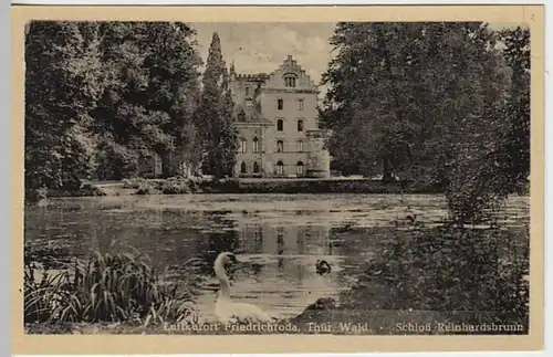 (23569) AK Friedrichroda, Schloss Reinhardsbrunn