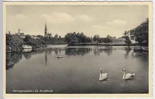 (23515) AK Geringswalde, Mittelsachsen, Großteich 1939