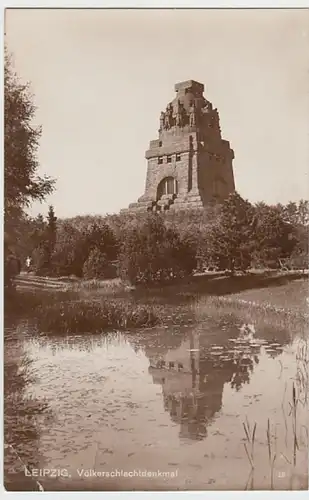 (23490) Foto AK Leipzig, Völkerschlachtdenkmal, vor 1945