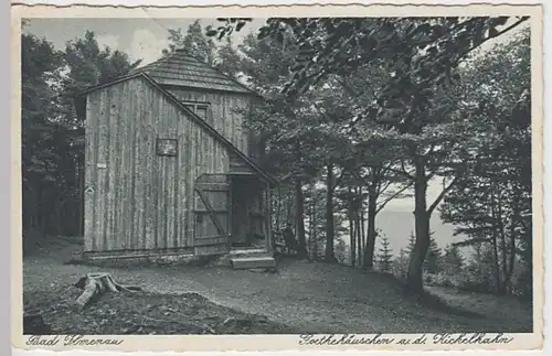 (23487) AK Ilmenau, Kickelhahn, Goethehäuschen 1938
