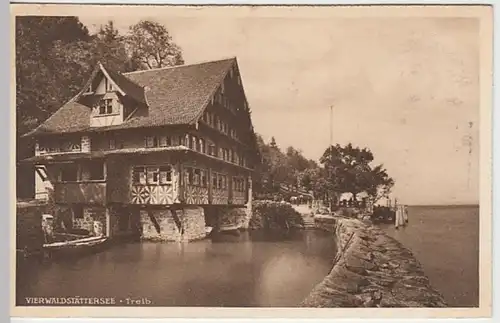 (23481) AK Seelisberg, Haus zur Treib, Vierwaldstättersee, vor 1945
