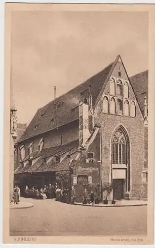 (23478) AK Nürnberg, Bratwurstglöcklein, vor 1945