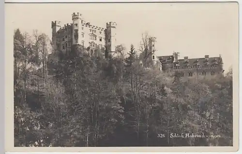 (23458) Foto AK Schwangau, Schloss Hohenschwangau, vor 1945