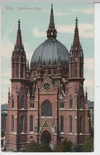 (23453) AK Wien, Fünfhauser Kirche, vor 1945