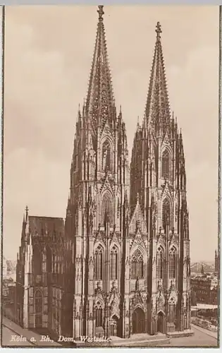 (23438) Foto AK Köln, Dom, vor 1945