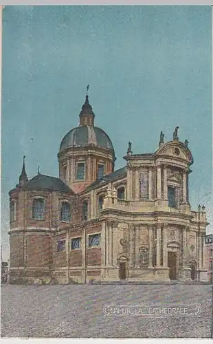 (23417) AK Namur, Kathedrale, vor 1945