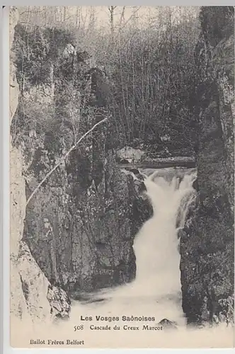 (23396) AK Vogesen, Cascade du Creux Marcot, vor 1945