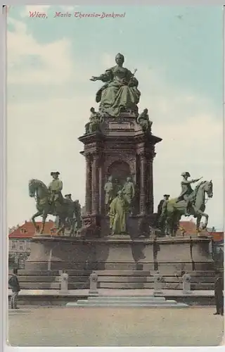 (23387) AK Wien, Maria Theresia Denkmal, vor 1945