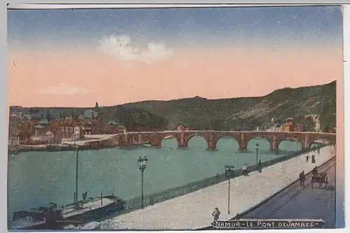 (23366) AK Namur, Brücke, vor 1945