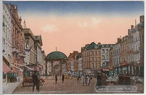 (23308) AK Namur, Großer Platz, vor 1945